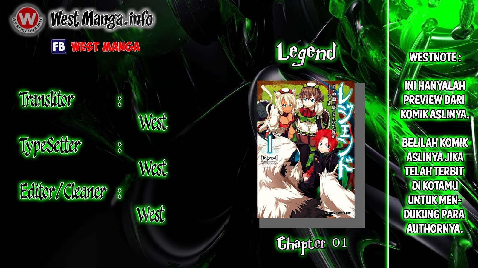 Legend Chapter 1 - halaman 1