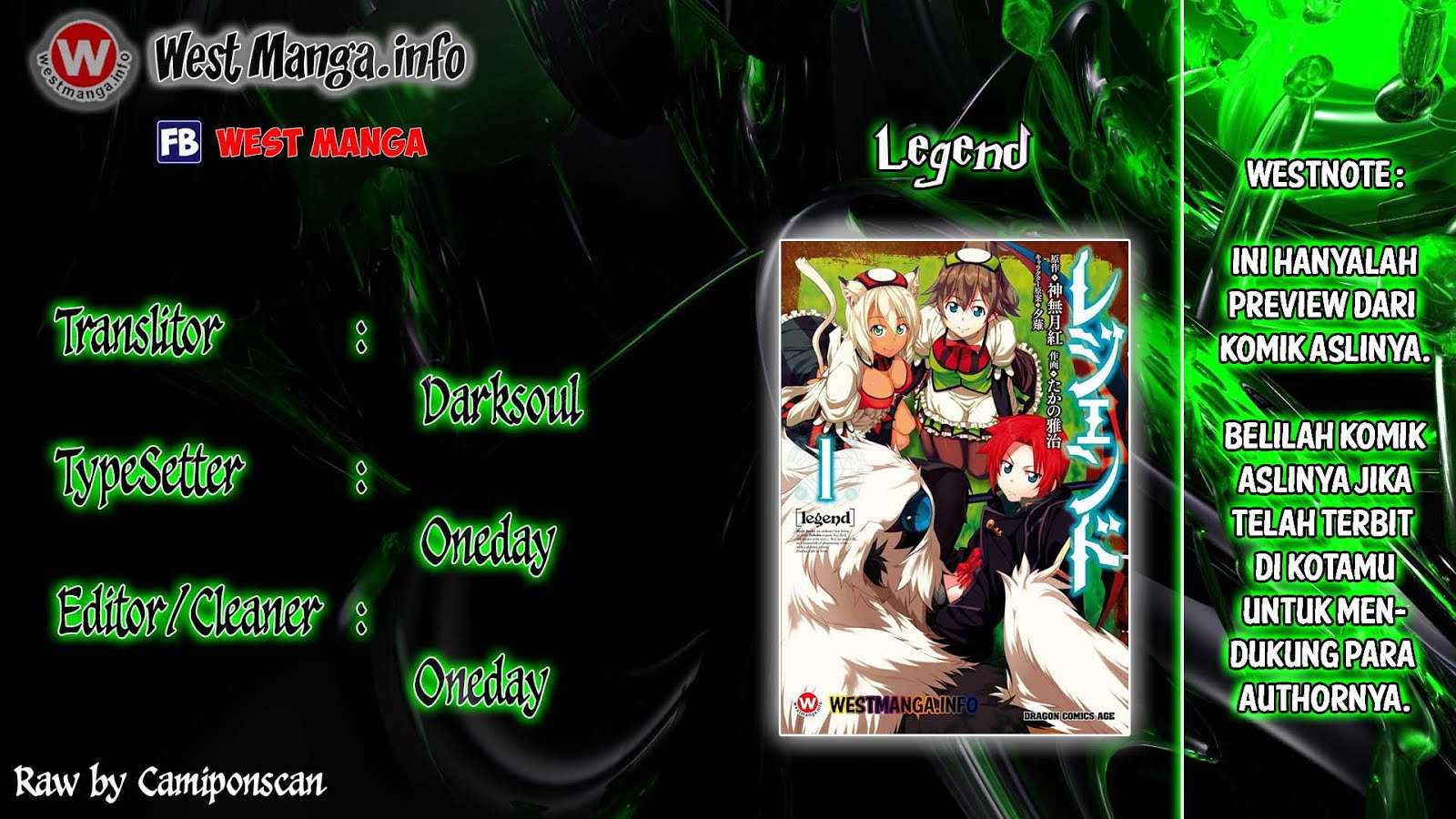 Legend Chapter 11 - halaman 1