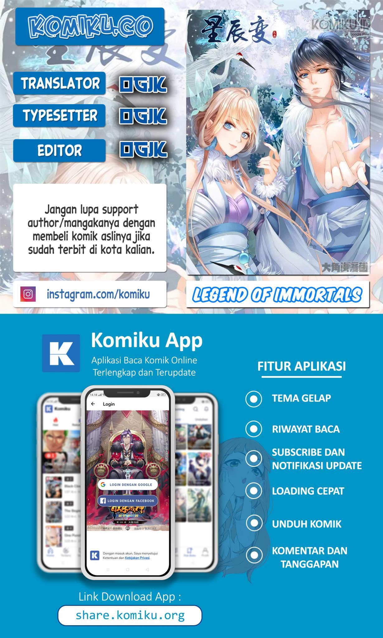 Legend Of Immortals Chapter 184 - halaman 1
