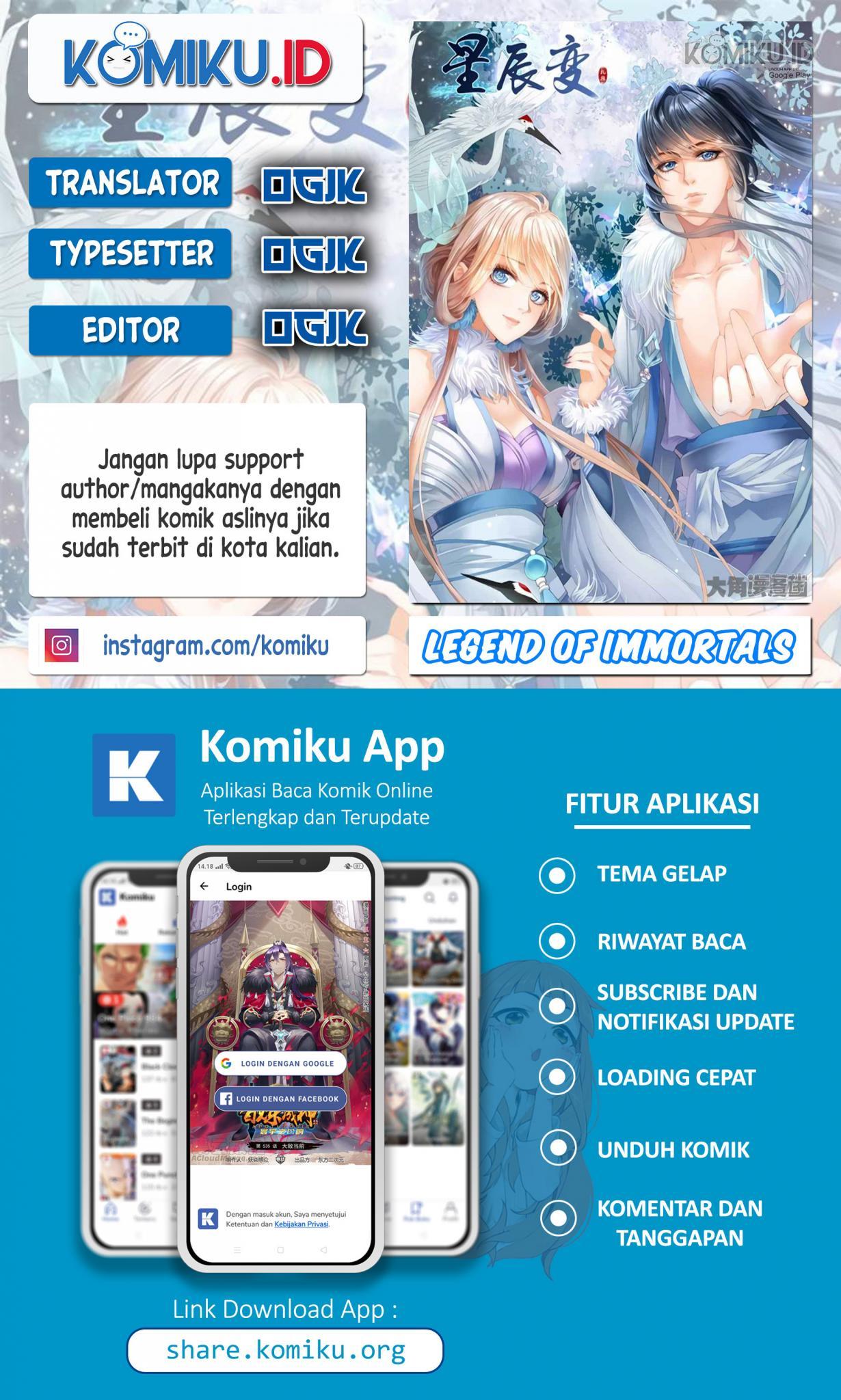 Legend Of Immortals Chapter 208 - halaman 1