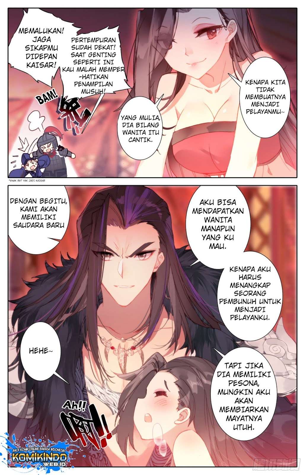 Legend of the Tyrant Empress Chapter 28 - halaman 14