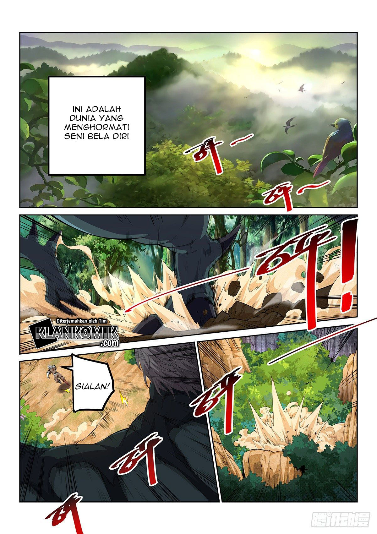Legend of Wuquan Chapter 1 - halaman 1