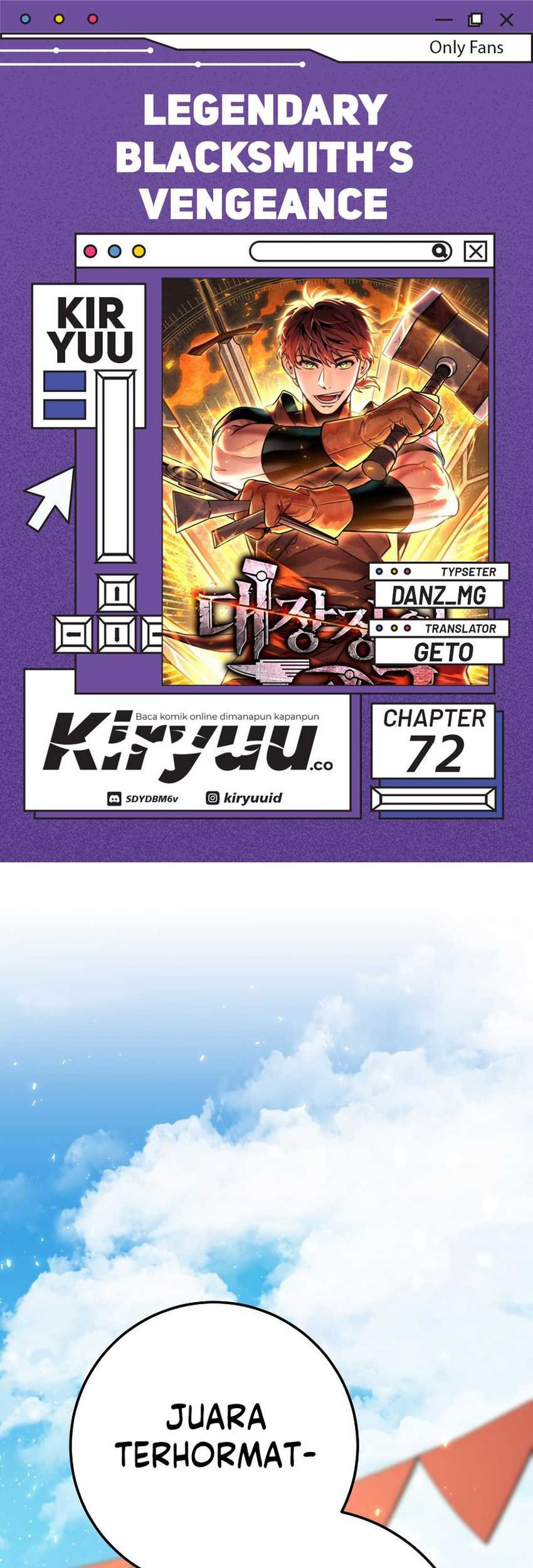 Legendary Blacksmith’s Vengeance Chapter 72 - halaman 1