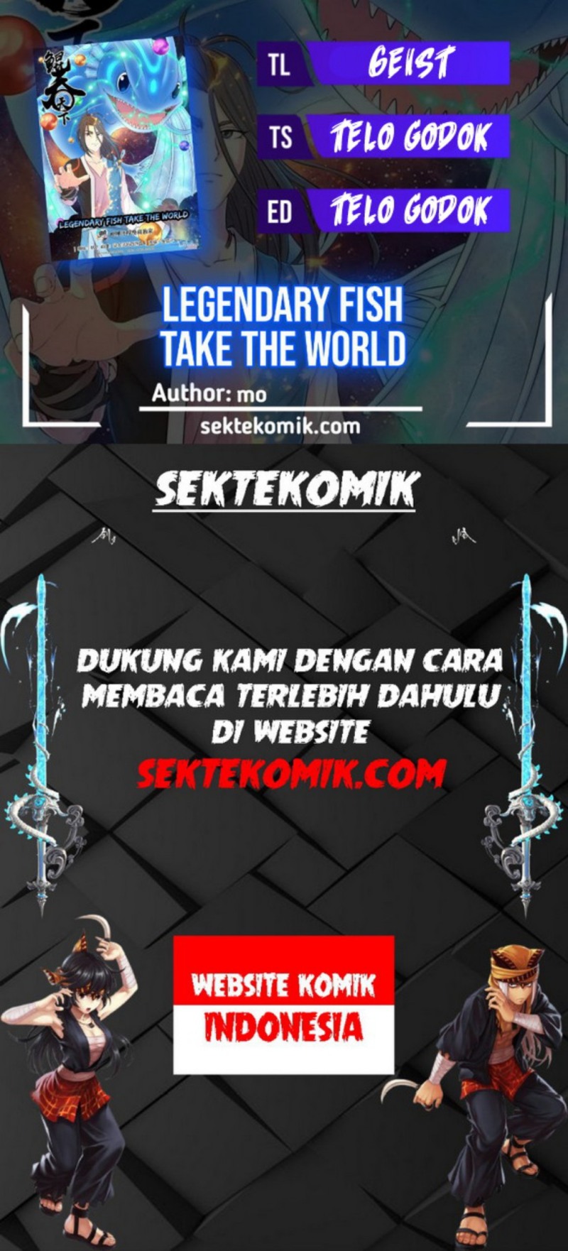 Legendary Fish Take The World Chapter 91 - halaman 1