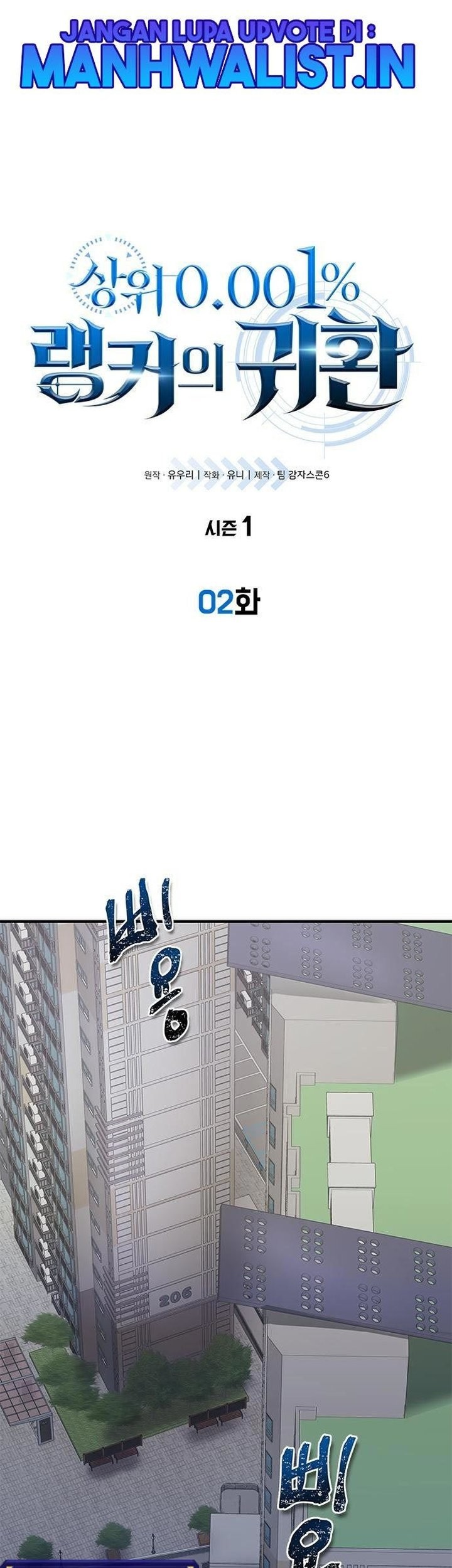 Legendary Ranker's Comeback Chapter 2 - halaman 1