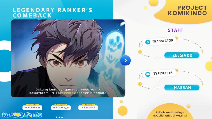 Legendary Ranker's Comeback Chapter 4 - halaman 1
