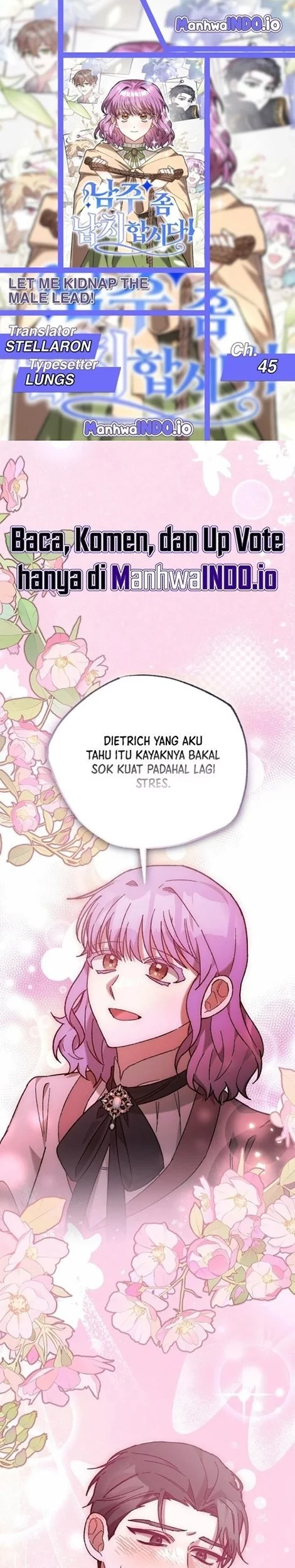 Let Me Kidnap the Male Lead! Chapter 45 - halaman 1