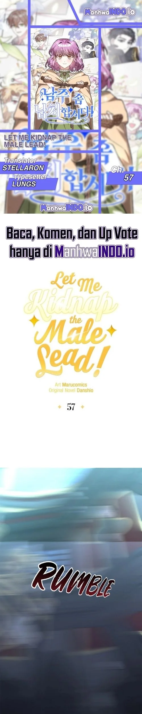 Let Me Kidnap the Male Lead! Chapter 57 - halaman 1