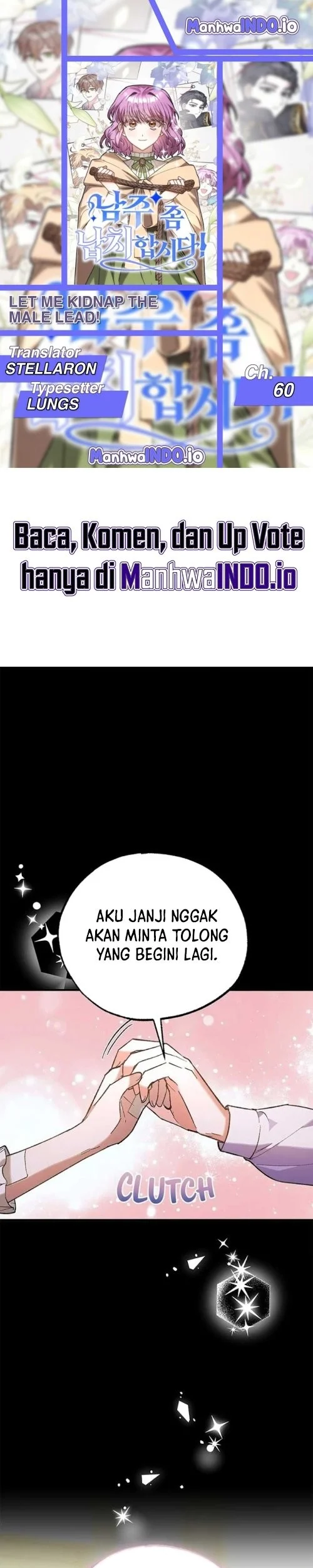 Let Me Kidnap the Male Lead! Chapter 60 - halaman 1