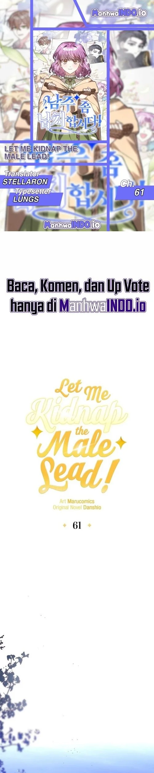 Let Me Kidnap the Male Lead! Chapter 61 - halaman 1