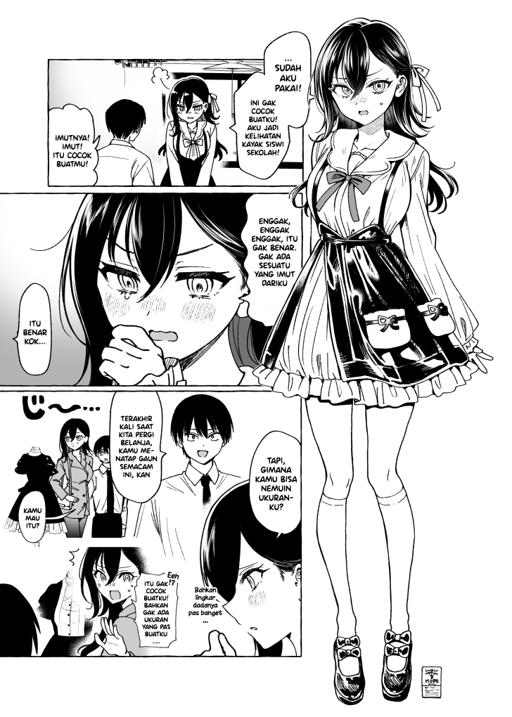 Let's Make My Tall Girlfriend Wear Cute Clothes! Chapter 0 - halaman 2