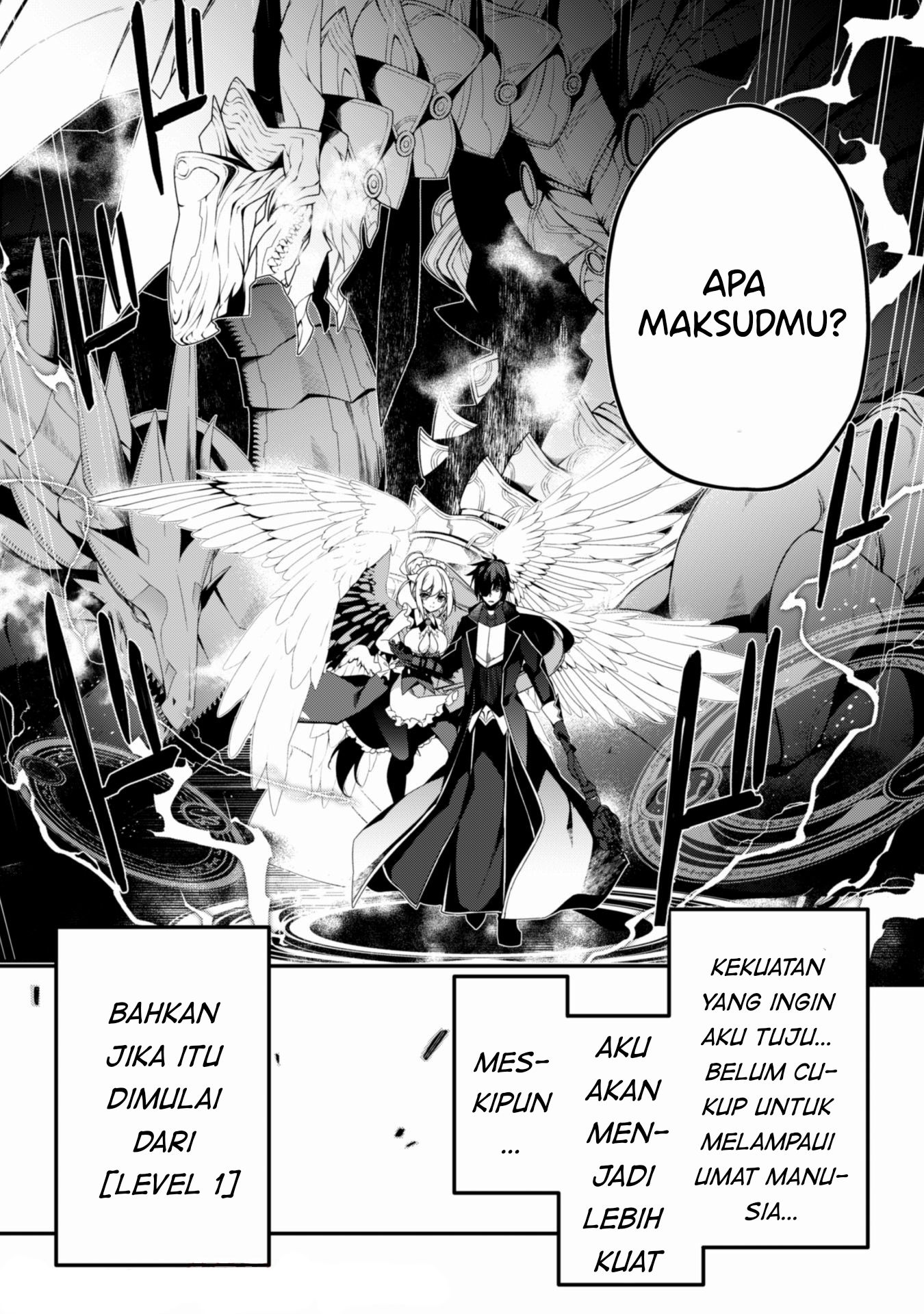 Level 1 kara Hajimaru Shoukan Musou the Comic Chapter 1.1 - halaman 4