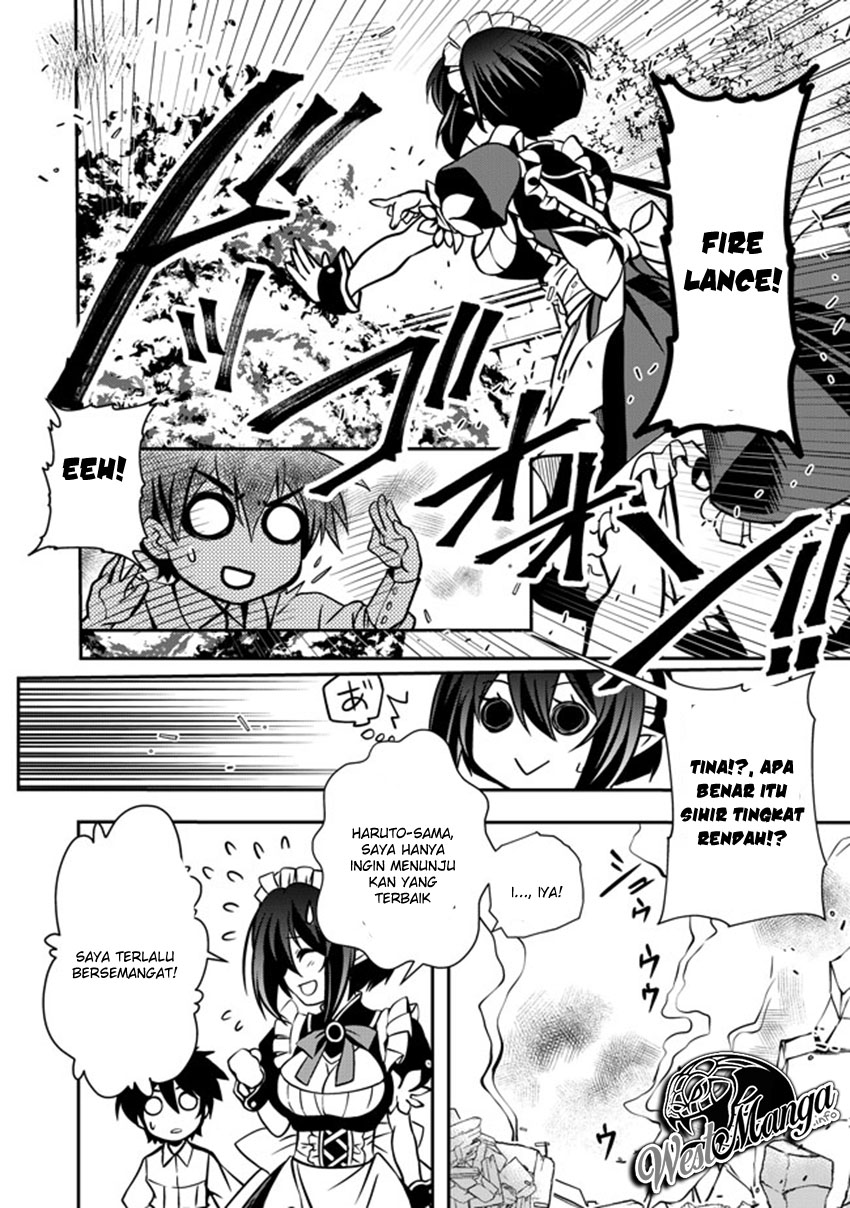 Level 1 no Saikyou Kenja: Noroi de Saikakyuu Mahou shika Tsukaenai kedo, Kami no Kanchigai de Mugen no Maryoku wo Te ni Ire Saikyou ni Chapter 2 - halaman 19