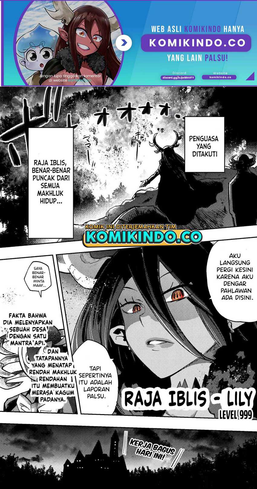 Level 999 Demon Lord and a Level 1 Slime Chapter 2 - halaman 2