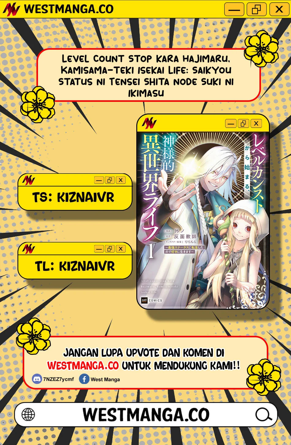 Level Count Stop kara Hajimaru, Kamisama-teki Isekai Life: Saikyou Status ni Tensei shita node Suki ni Ikimasu Chapter 4 - halaman 1