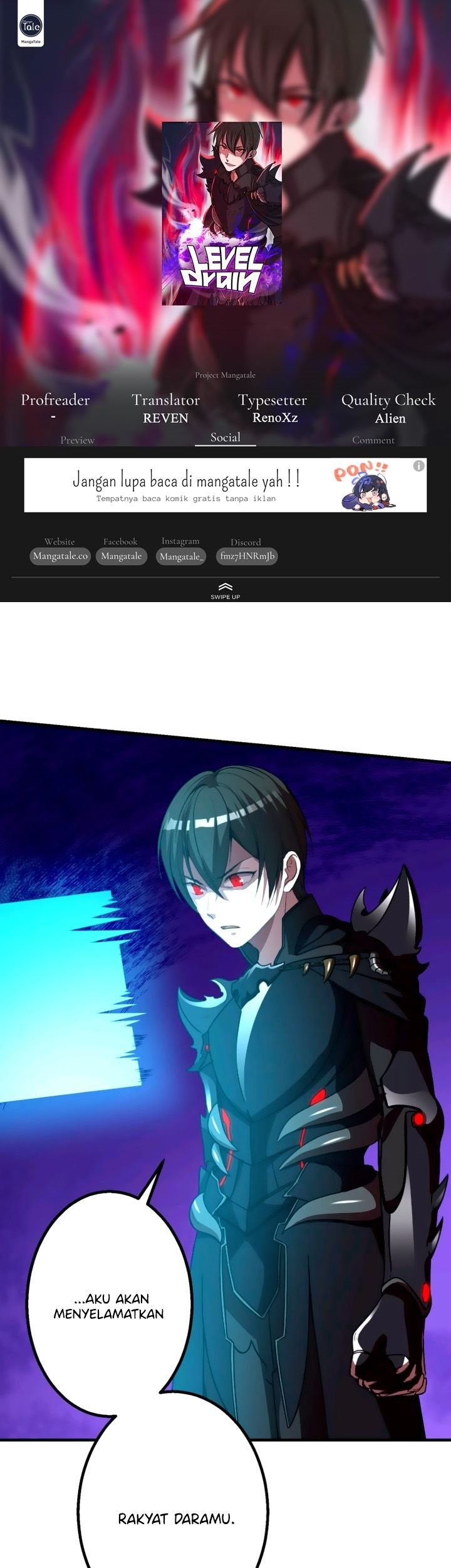 Level Drain Chapter 37 - halaman 1