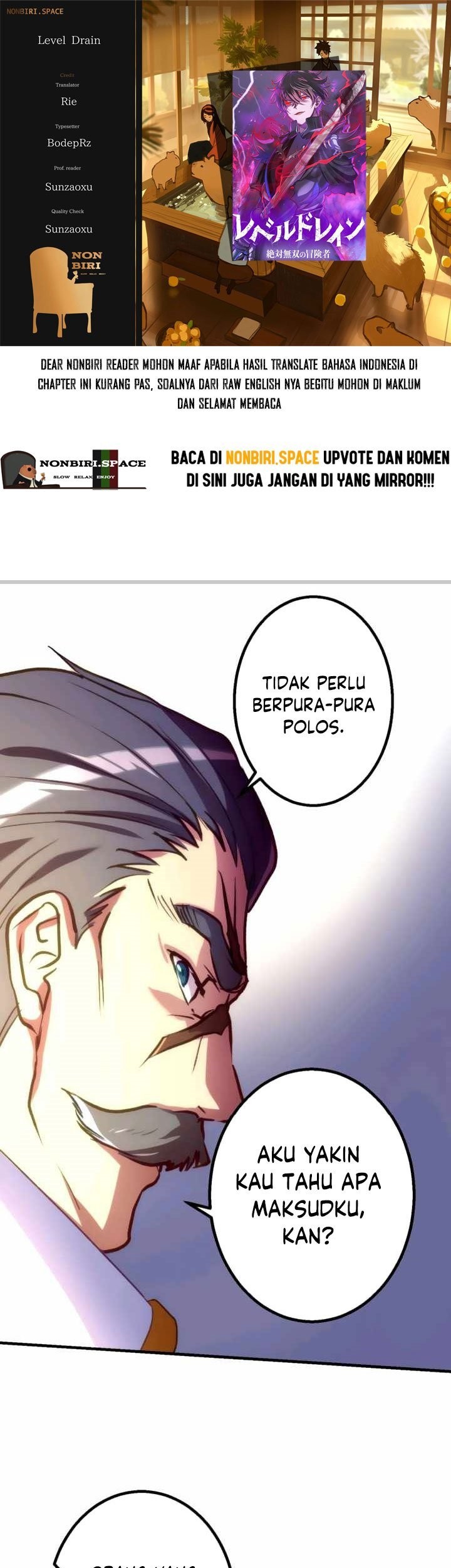 Level Drain Chapter 39 - halaman 1