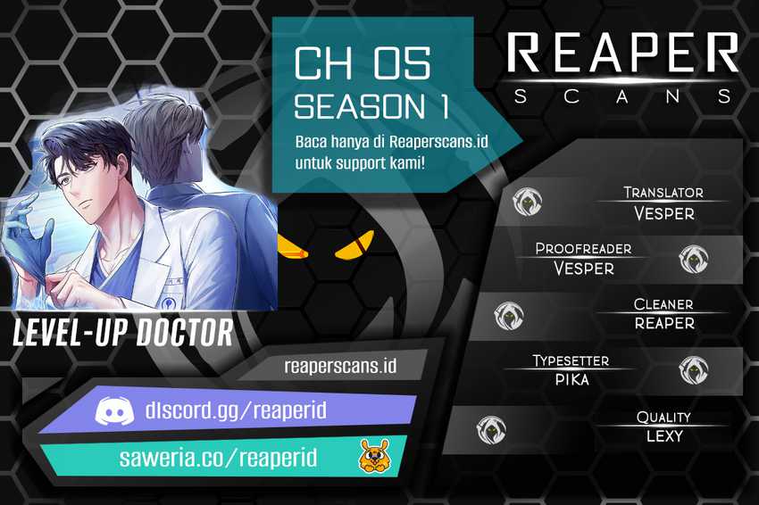 Level-Up Doctor Chapter 5 - halaman 1