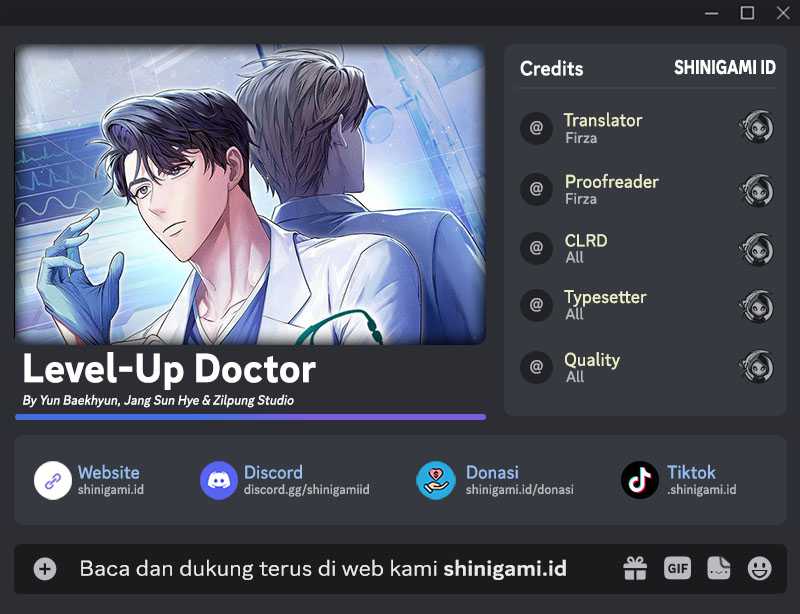 Level-Up Doctor Chapter 72 - halaman 1