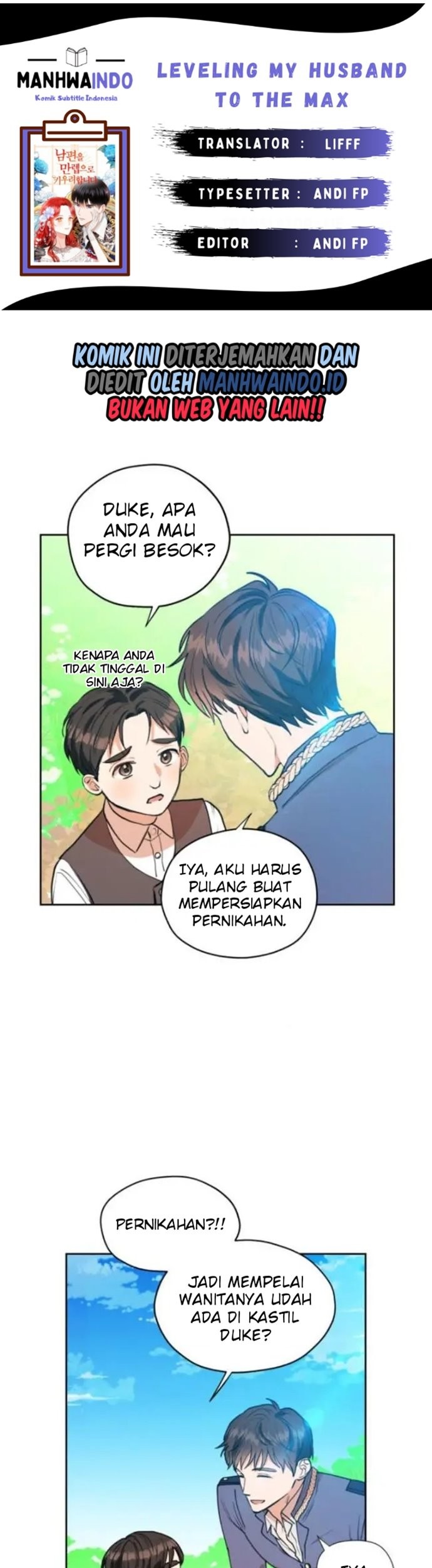 Leveling My Husband to the Max Chapter 31 - halaman 1