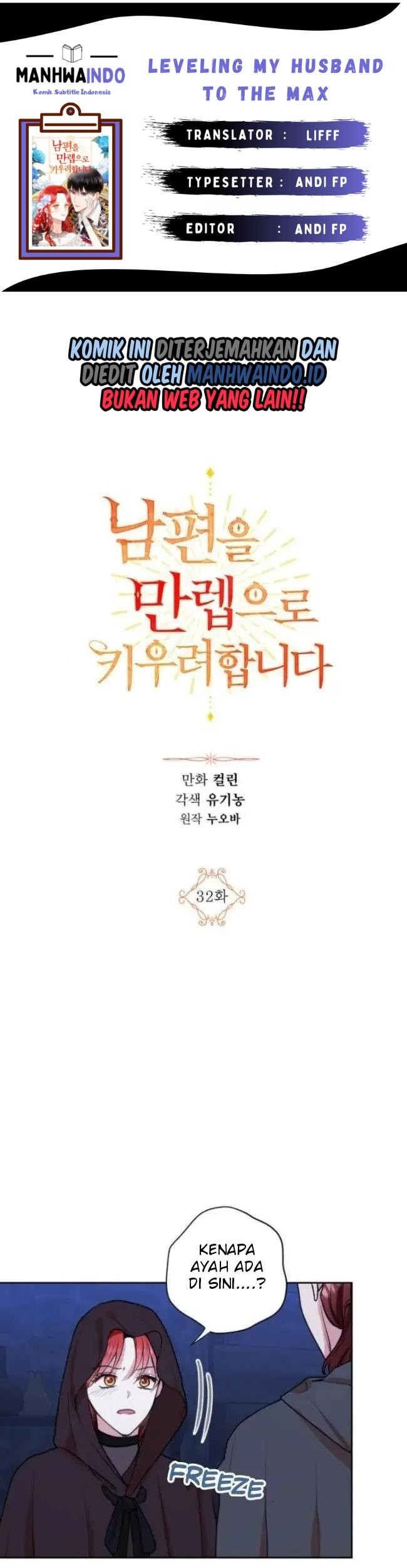 Leveling My Husband to the Max Chapter 32 - halaman 1