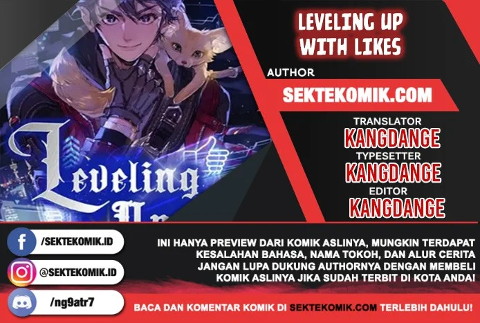 Leveling Up With Likes Chapter 2 - halaman 1