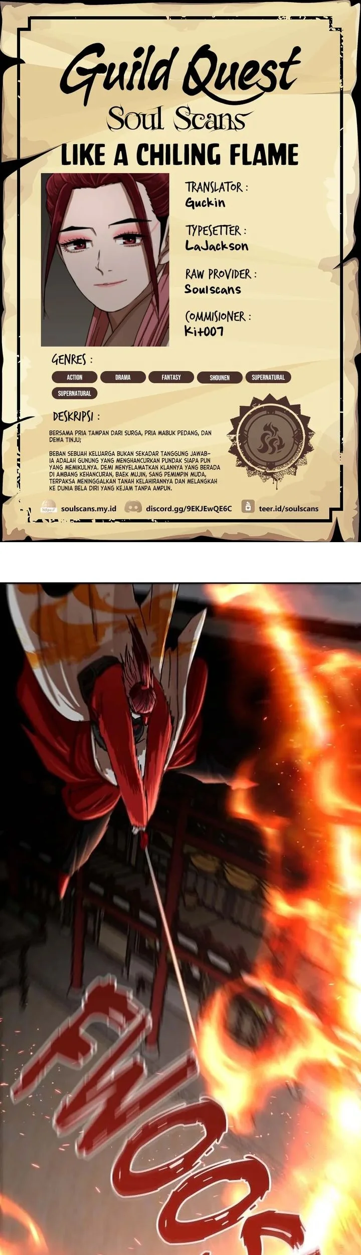 Like a Chilling Flame Chapter 25 - halaman 1