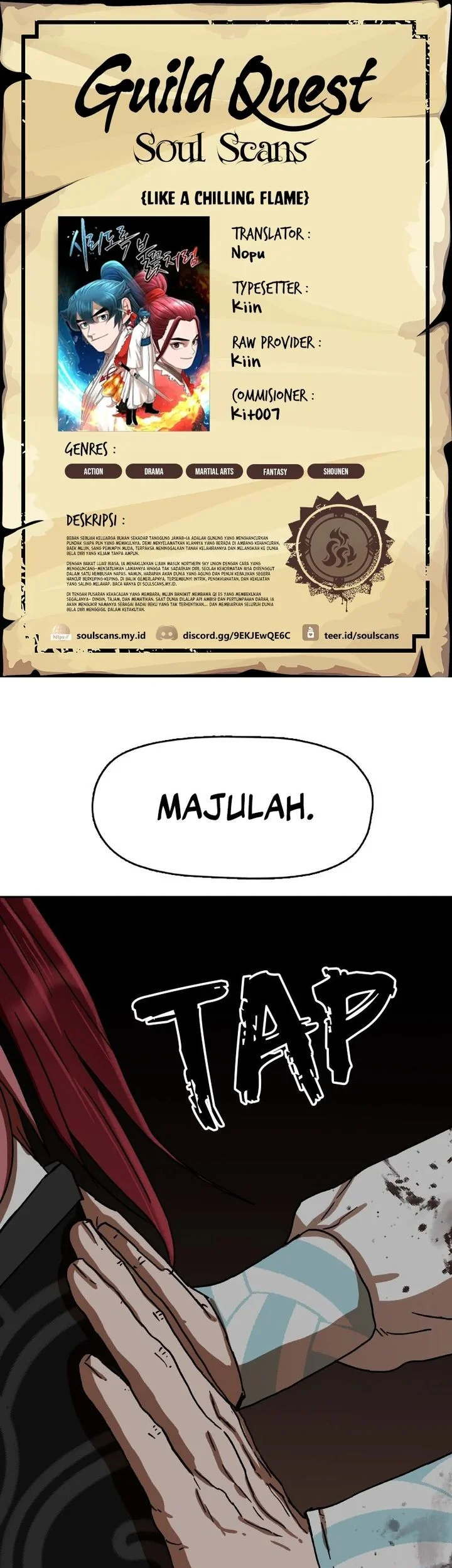 Like a Chilling Flame Chapter 27 - halaman 1