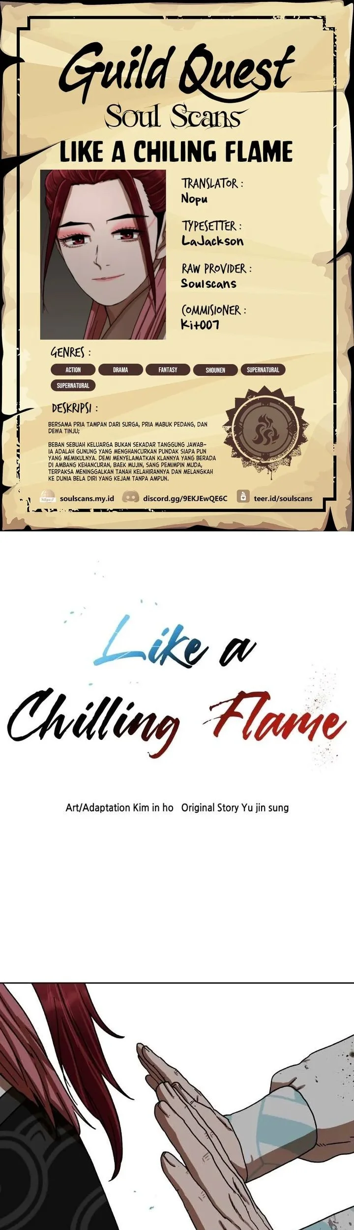 Like a Chilling Flame Chapter 28 - halaman 1