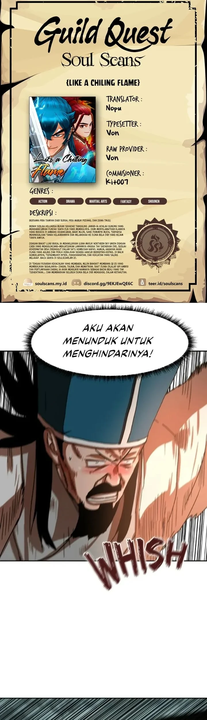 Like a Chilling Flame Chapter 58 - halaman 9