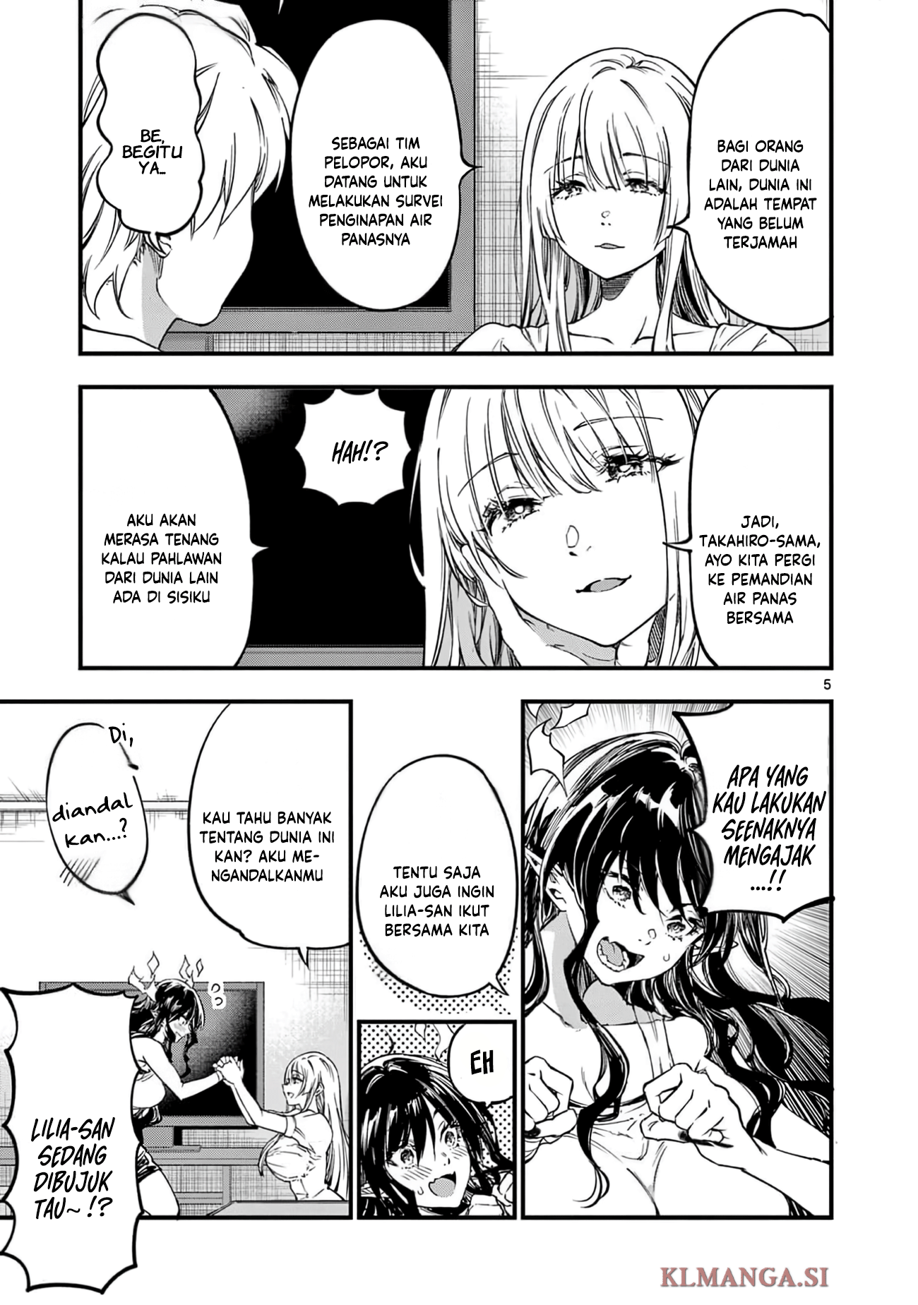 Lilia Pregnant the World End Chapter 27 - halaman 7