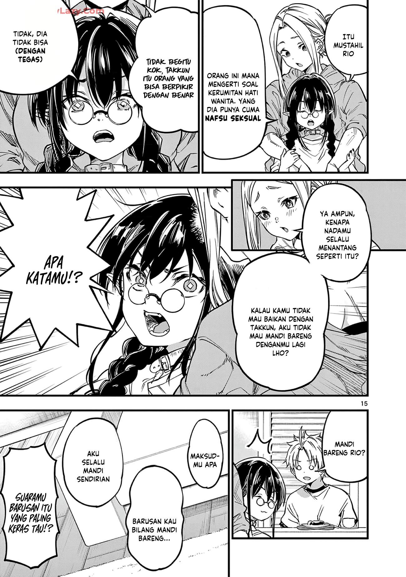 Lilia Pregnant the World End Chapter 31 - halaman 17