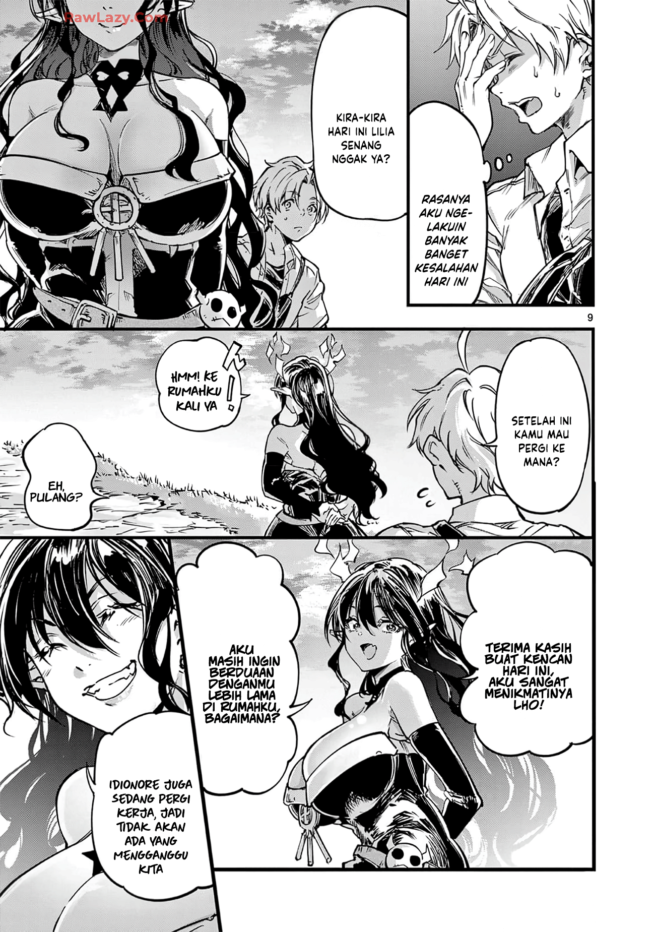 Lilia Pregnant the World End Chapter 33 - halaman 11