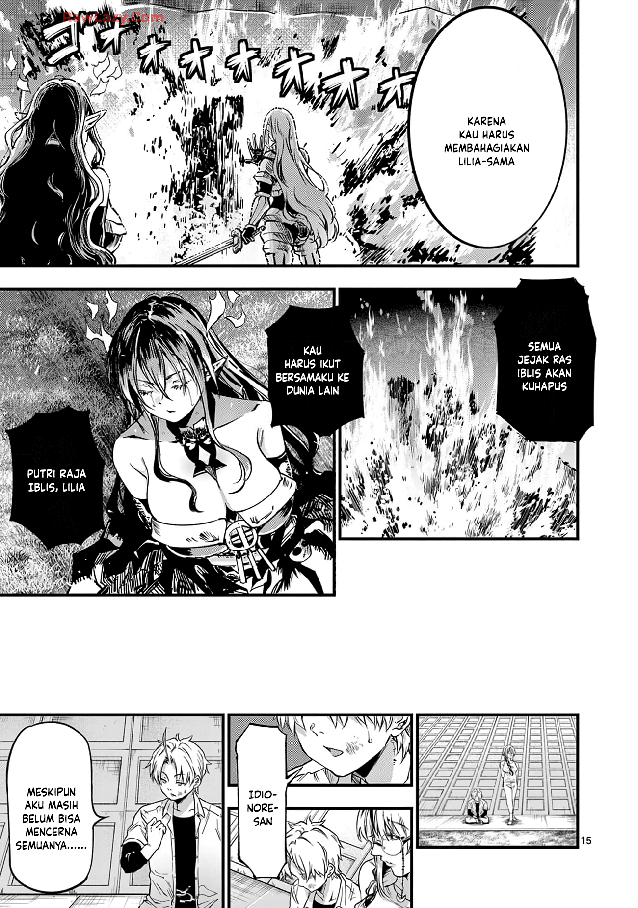 Lilia Pregnant the World End Chapter 34 - halaman 17