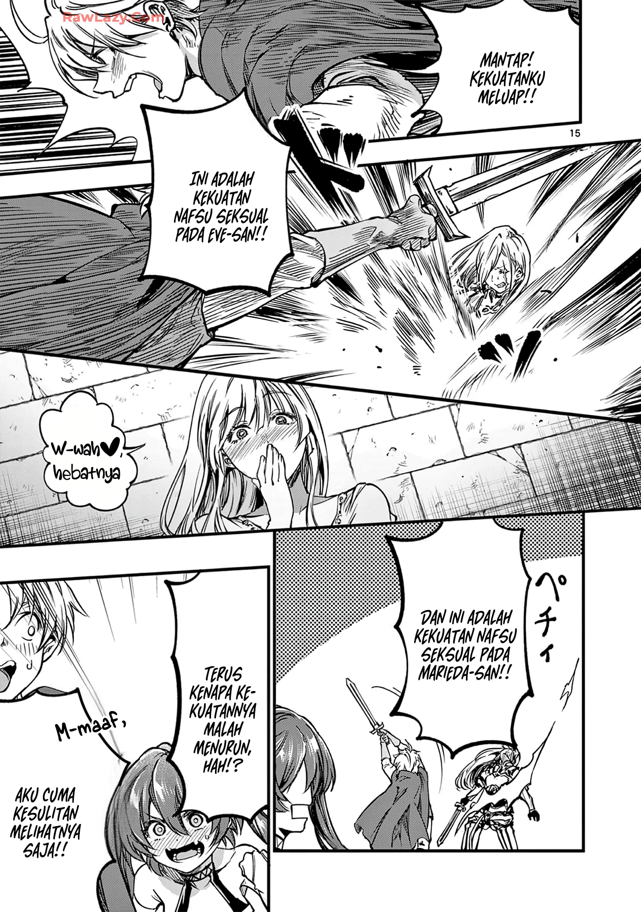 Lilia Pregnant the World End Chapter 36 - halaman 17