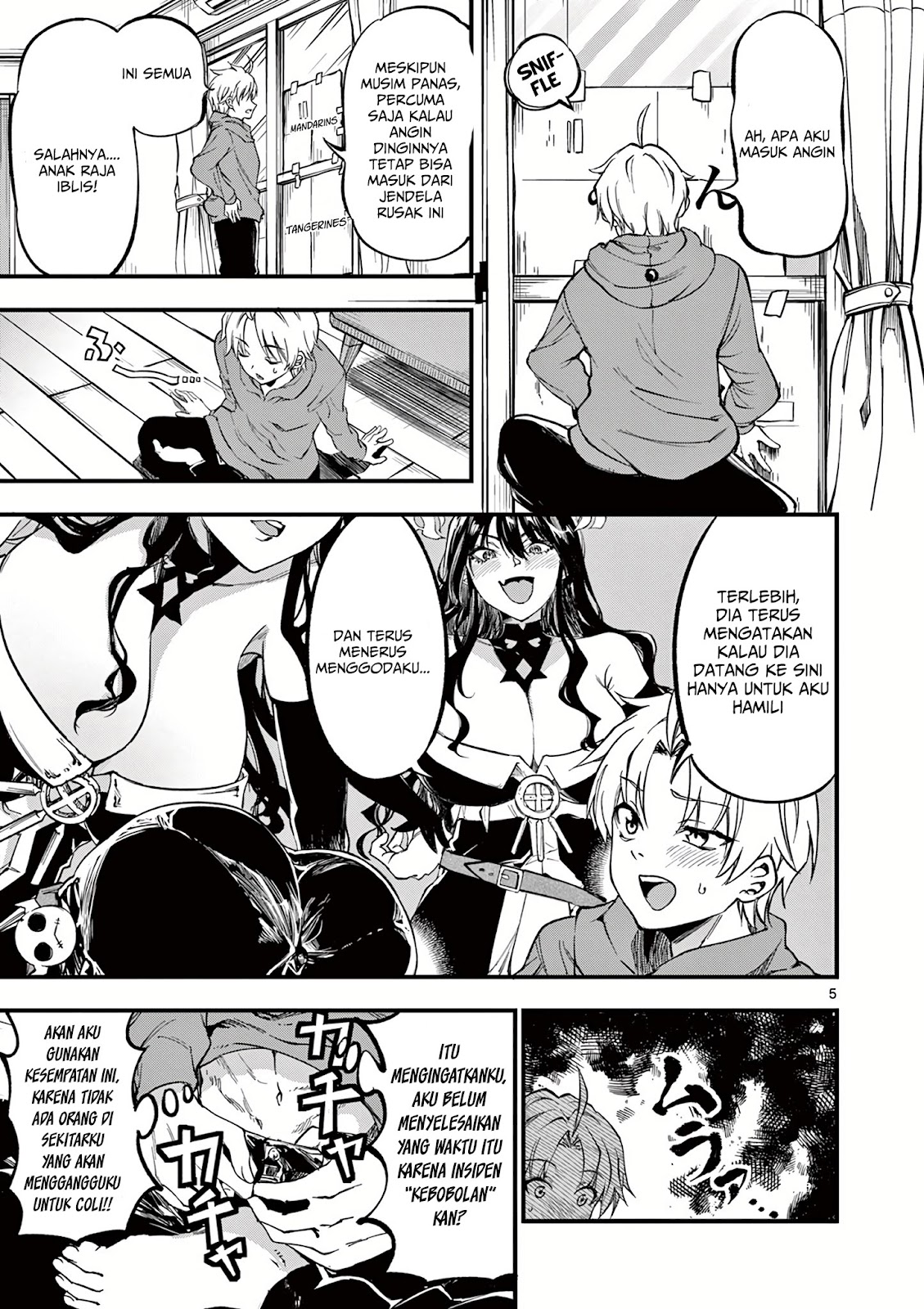 Lilia Pregnant the World End Chapter 4 - halaman 6