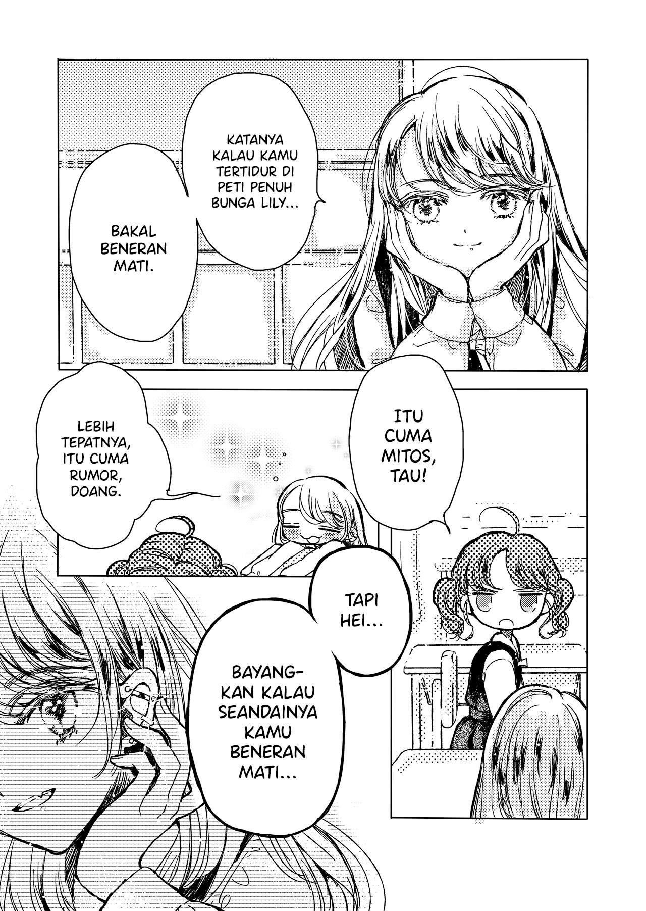 Lilies and Coffin Chapter 0 - halaman 1