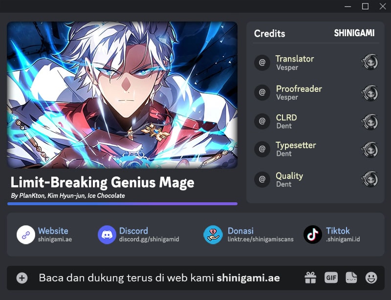 Limit-Breaking Genius Mage Chapter 2 - halaman 1