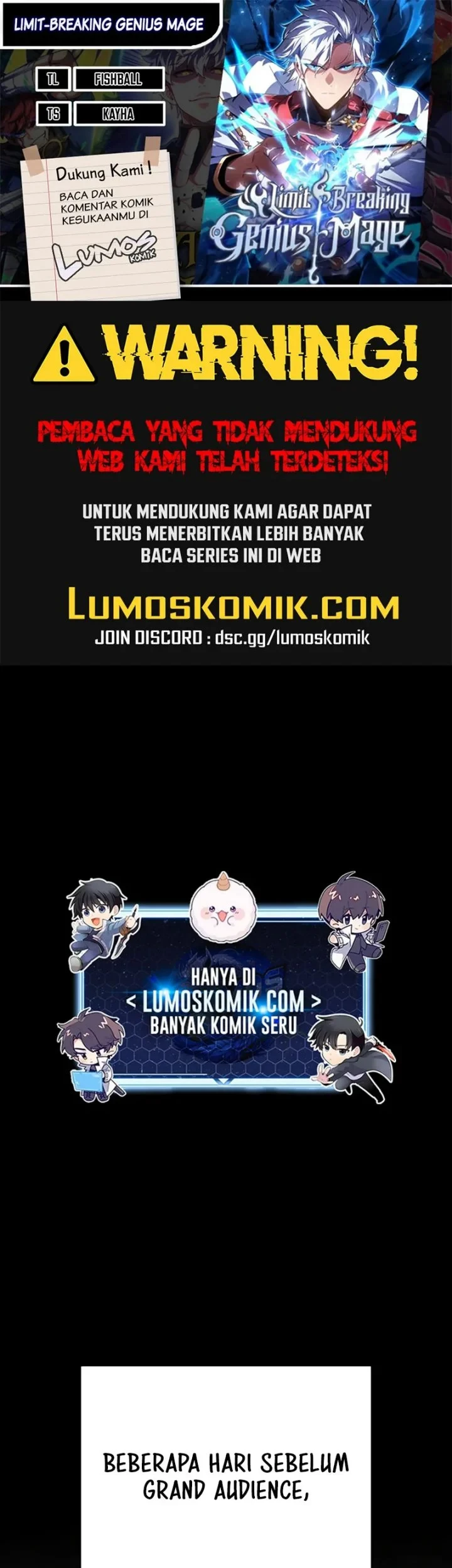 Limit-Breaking Genius Mage Chapter 57 - halaman 1