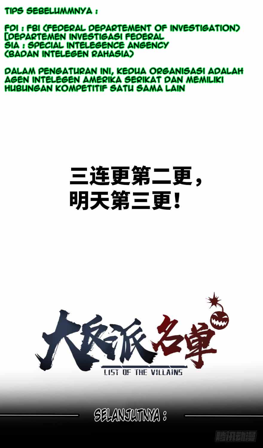List of Big Villians Chapter 14 - halaman 53