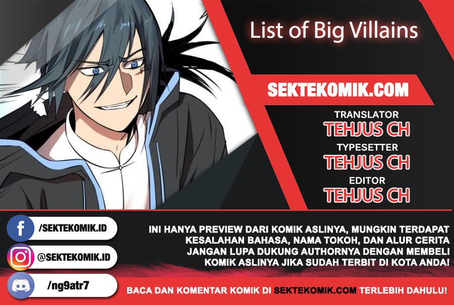 List of Big Villians Chapter 57 - halaman 1