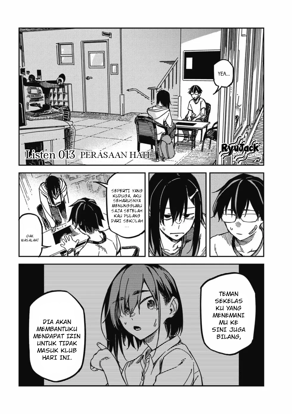 Listen to My Voice!! Chapter 13 - halaman 6