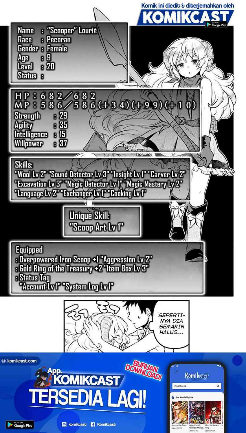 Little Girl x Scoop x Evil Eye Chapter 11.3 - halaman 15