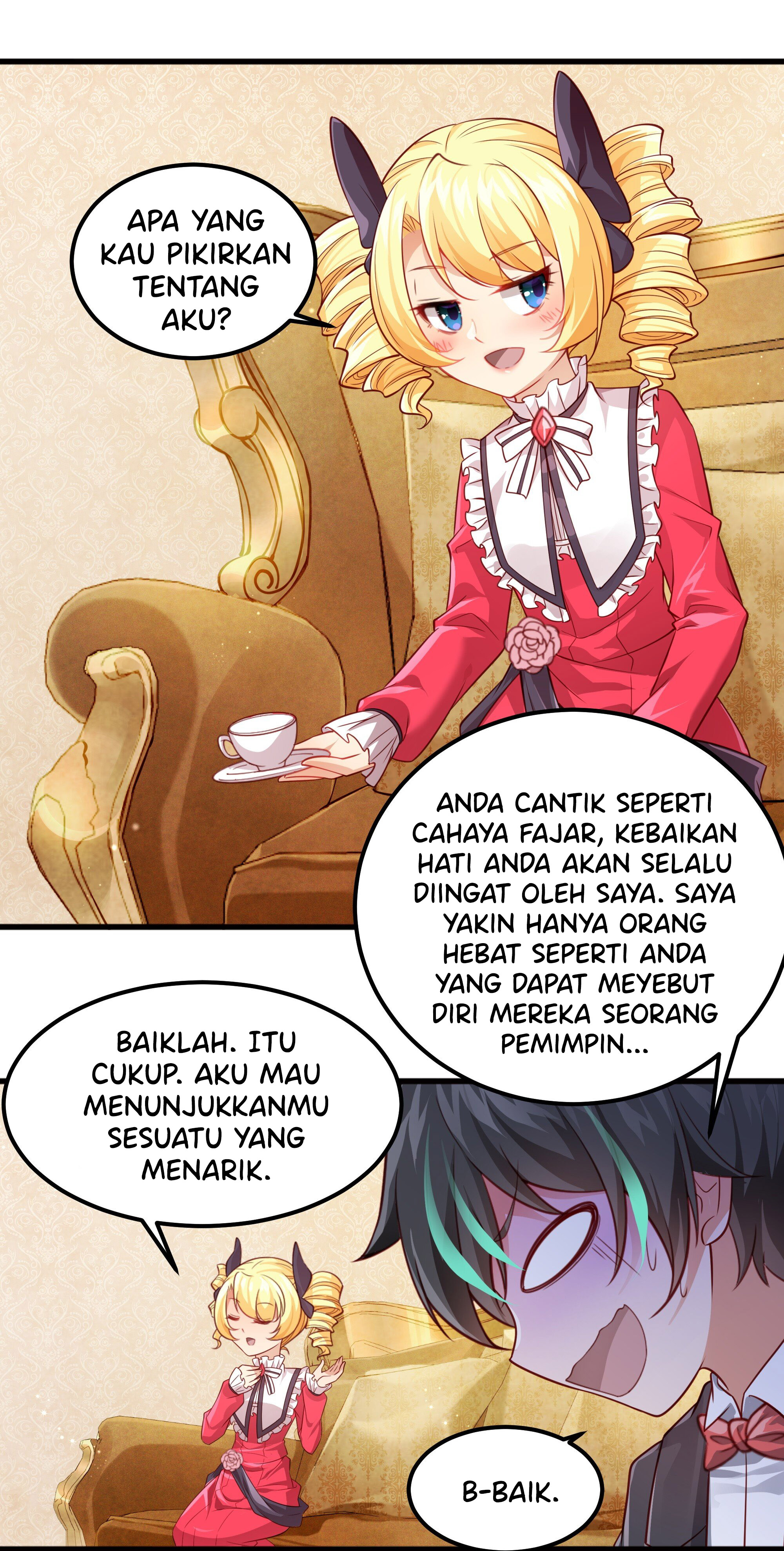 Little Tyrant Doesn't Want to Meet with a Bad End Chapter 4 - halaman 35