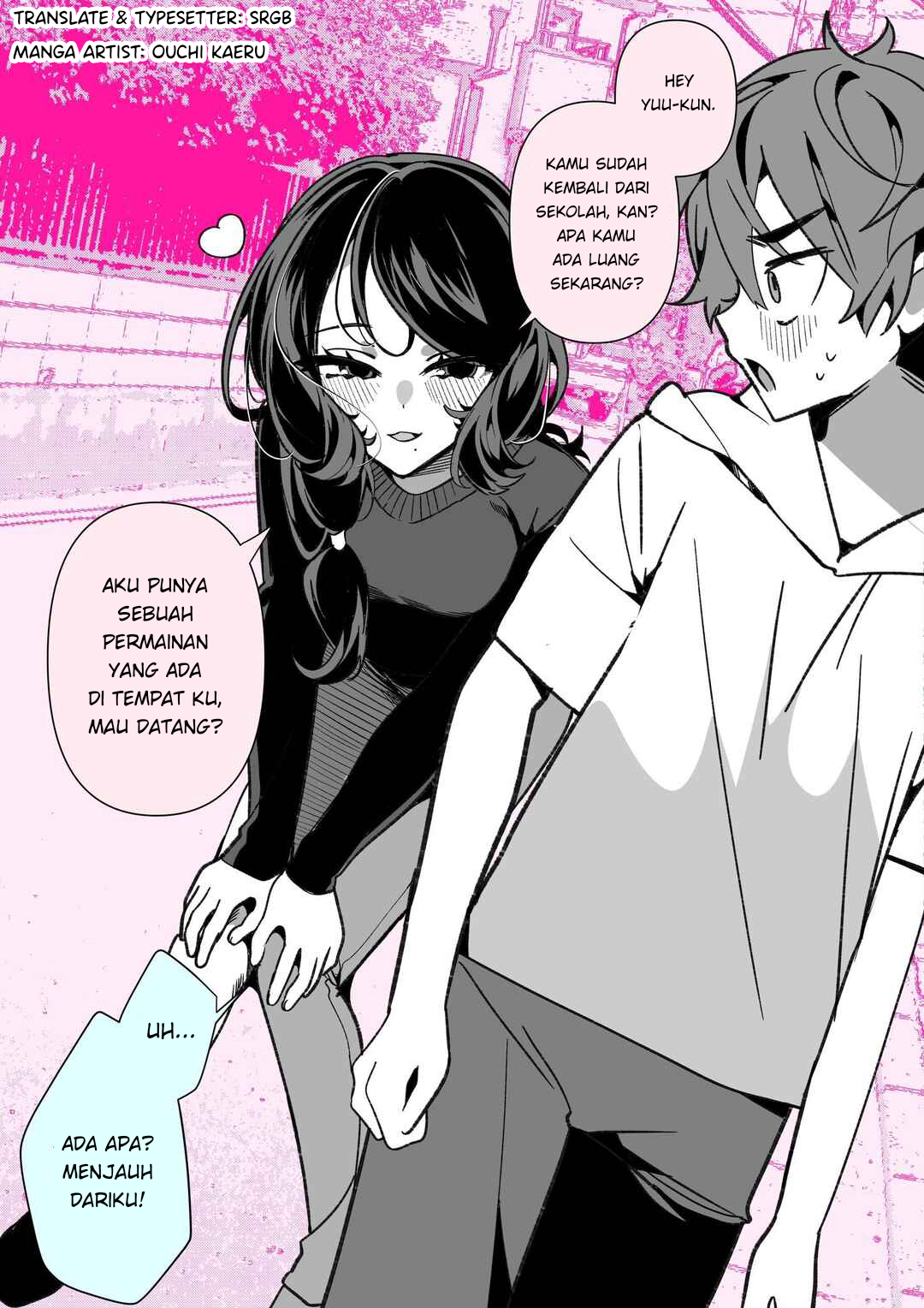 Little Yuu-kun and Big Kana-chan Chapter 1 - halaman 1