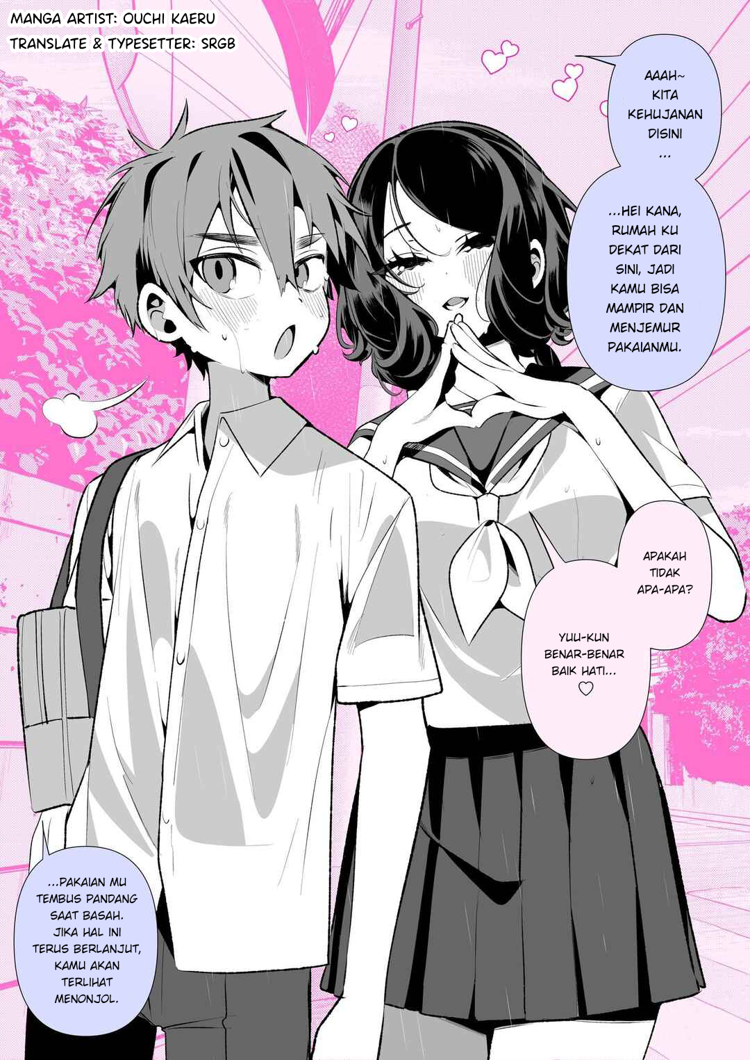 Little Yuu-kun and Big Kana-chan Chapter 4 - halaman 1