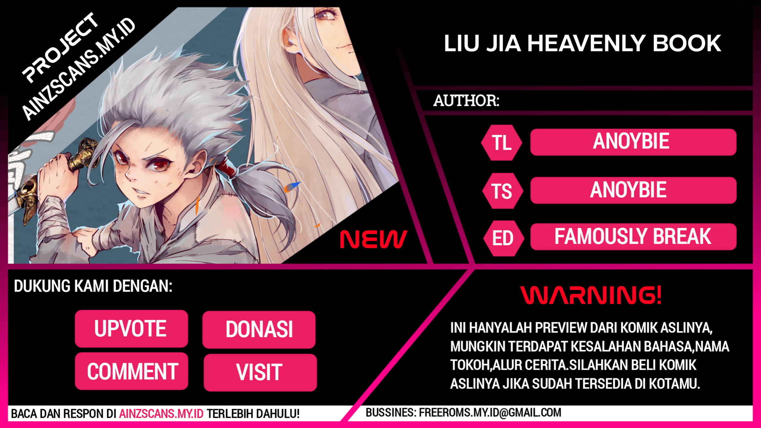 Liu Jia Book of Heaven Chapter 1 - halaman 1