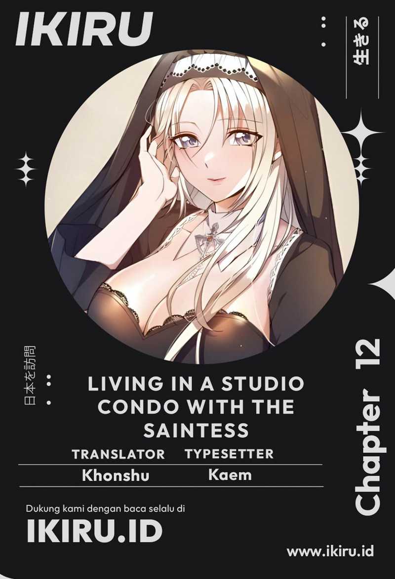 Living in a Studio Condo With the Saintess Chapter 12 - halaman 1