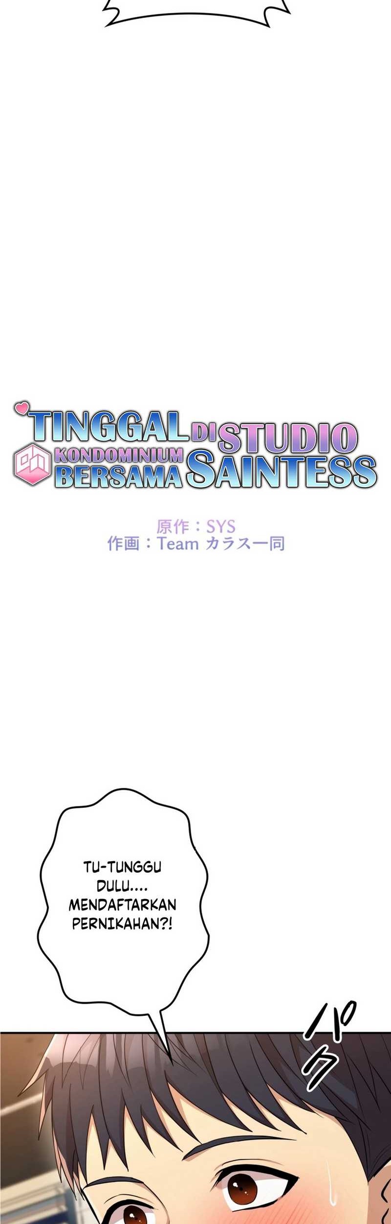 Living in a Studio Condo With the Saintess Chapter 12 - halaman 5