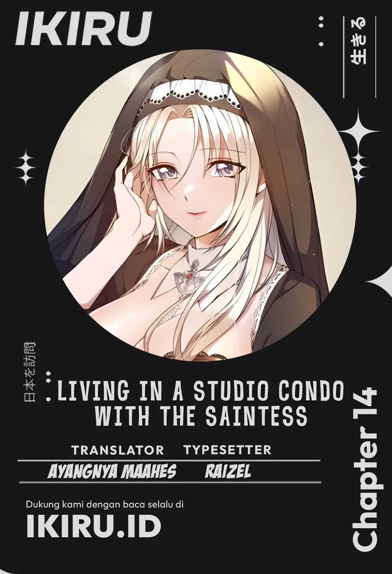 Living in a Studio Condo With the Saintess Chapter 14 - halaman 1